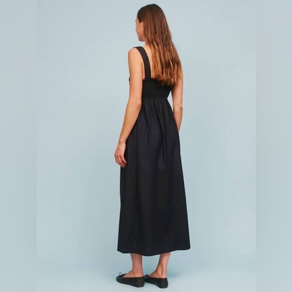 Reformation Solstice Dress Black - Picture 5 of 6